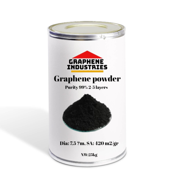 graphene powder 99% pure 2-5 layer. graphene-industries.com